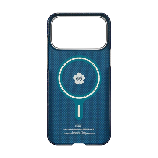 iPhone 17 ProMax Pitaka Sakura Nightfall Blue