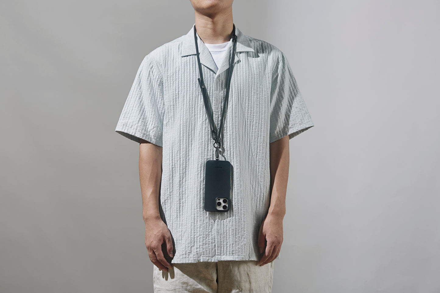 1 to 3 Phone Strap - Black