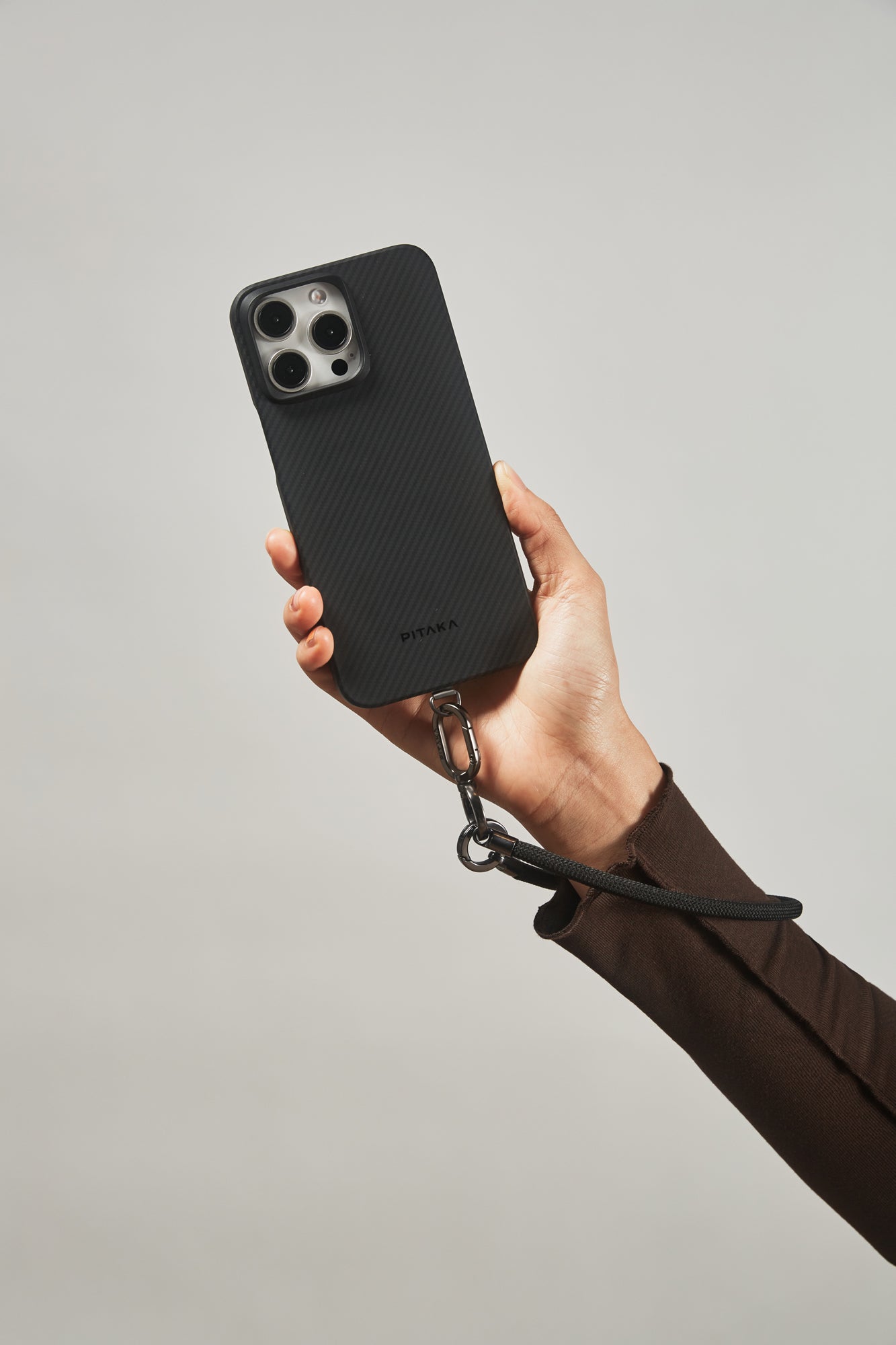 1 to 3 Phone Strap - Black