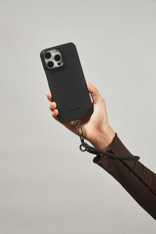 1 to 3 Phone Strap - Black