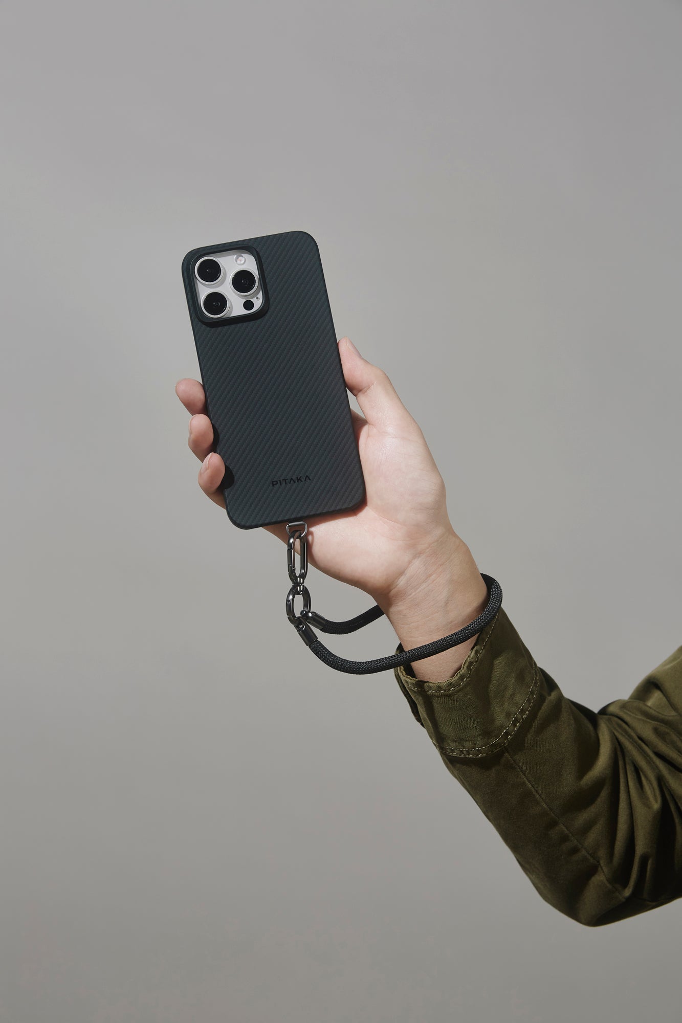 1 to 3 Phone Strap - Black