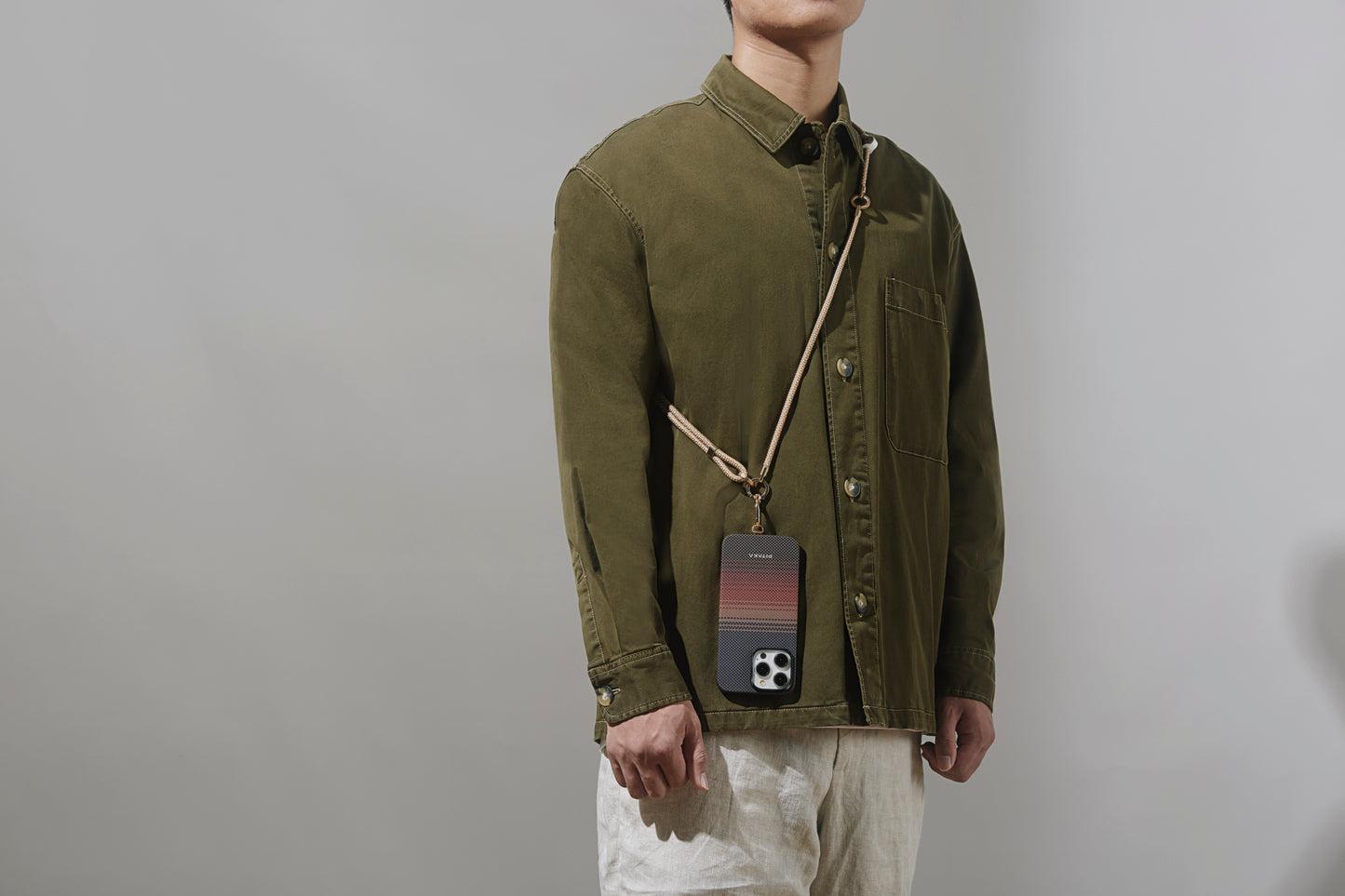 1 to 3 Phone Strap - Canyon Yellow