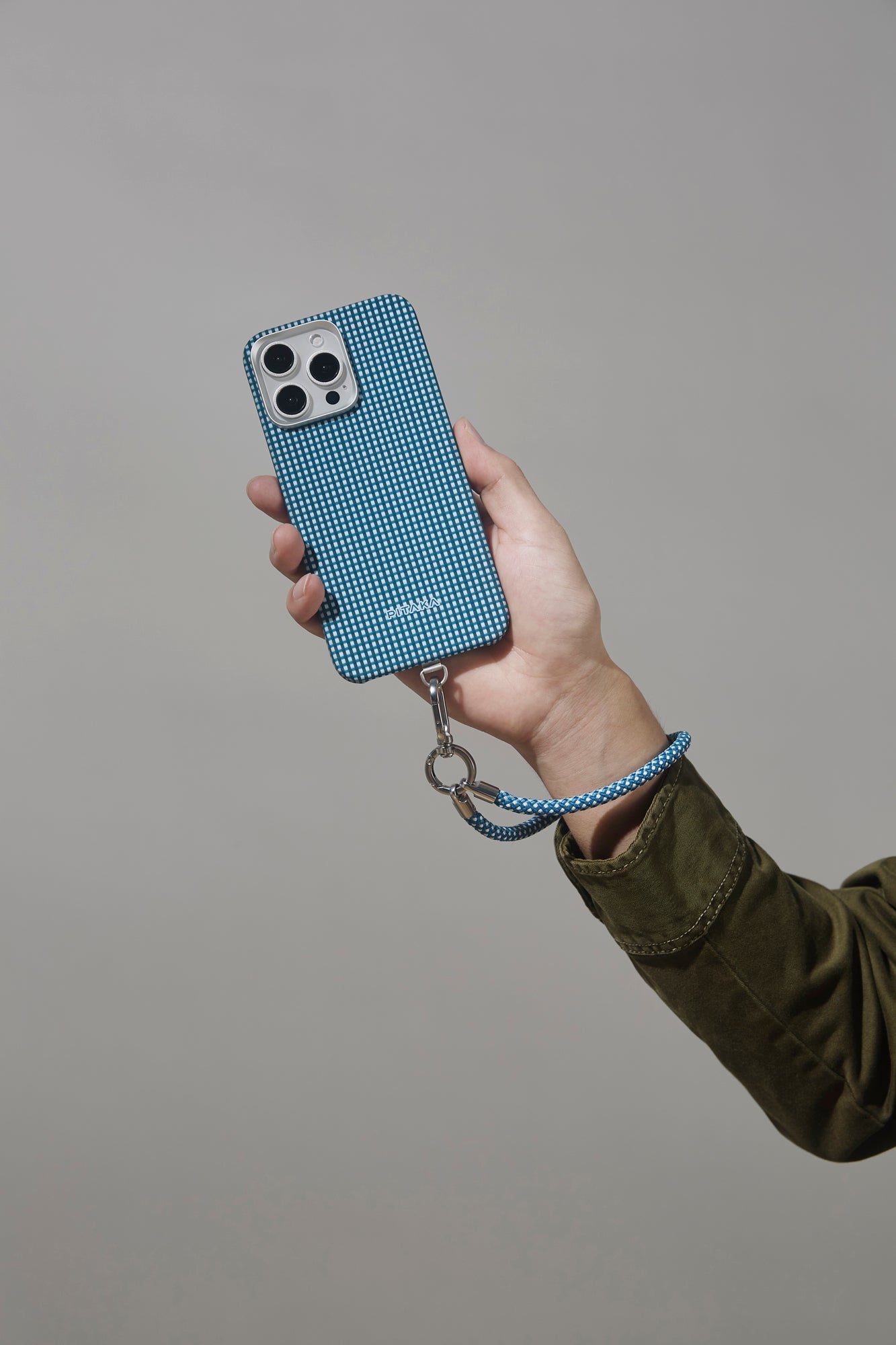 1 to 3 Phone Strap - Ocean Blue