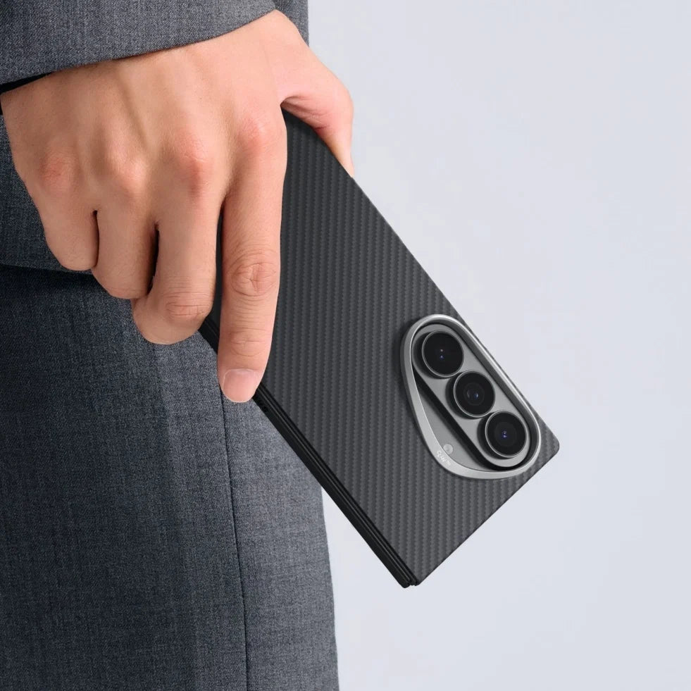 Classic Black Grey Galaxy ZFold 8 Ultra Edge Case