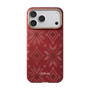 Threads of Winter -Red Case per iP 17Pro