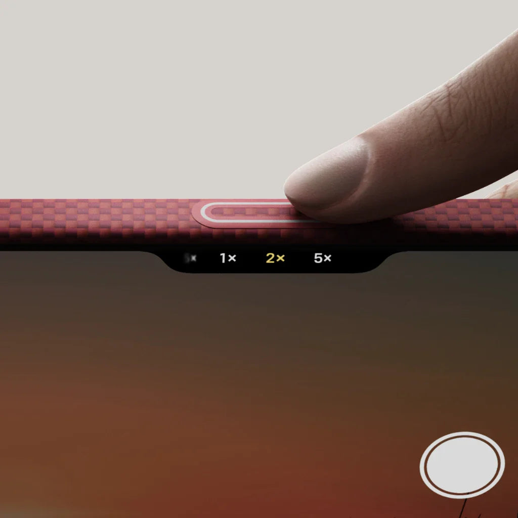 iPhone 17 ProMax PITAKA Daybreak Red (PitaTap™)