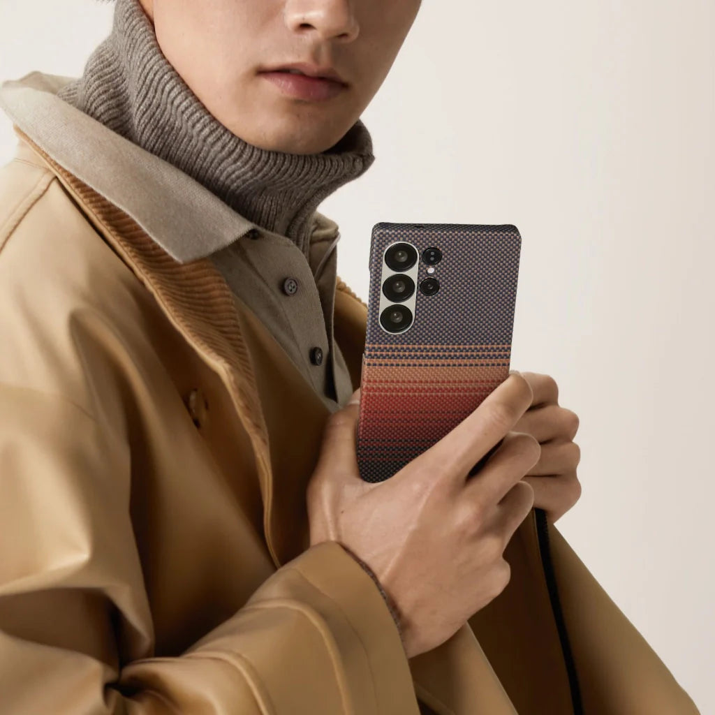 SUNSET - Tactile Woven Case for Galaxy S25 Ultra