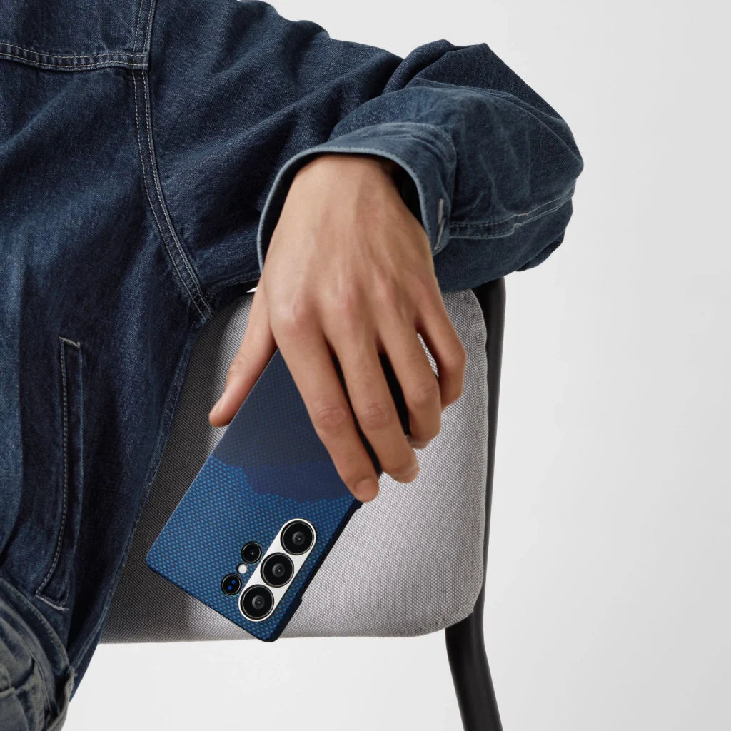 Over the Horizon Ultra Slim - Tactile Woven Case for Galaxy S25 Ultra