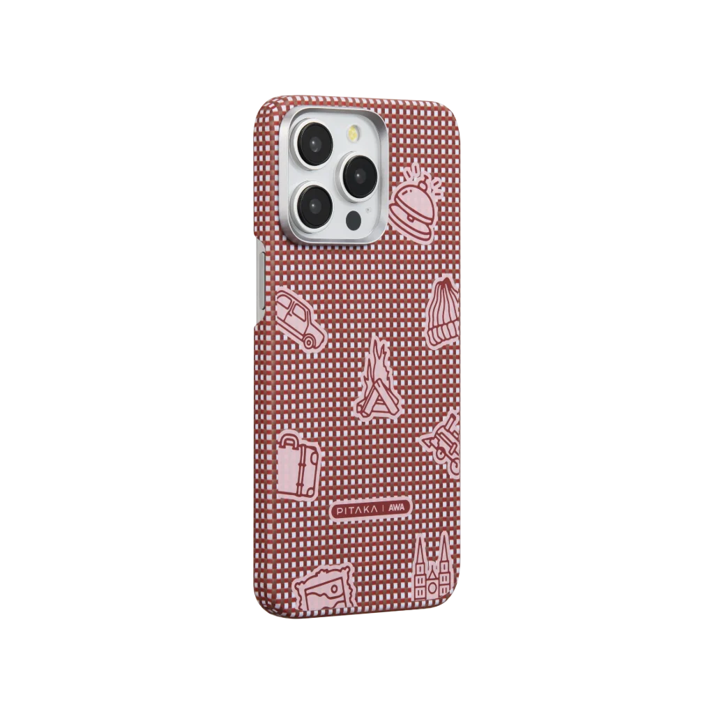 PITAKA x AWA - Bonfire Case for iPhone 15 Pro