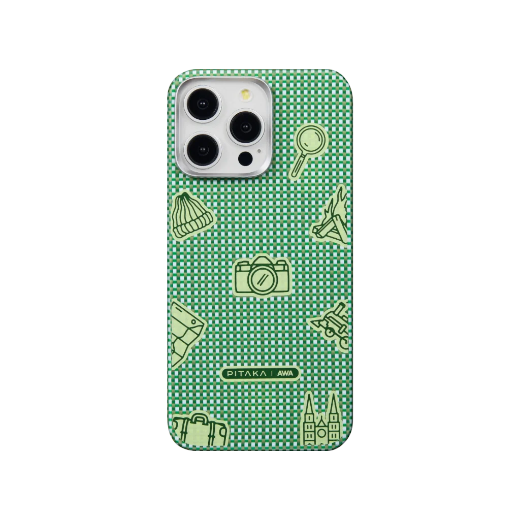 PITAKA x AWA - Forest Case for iPhone 15 Pro Max