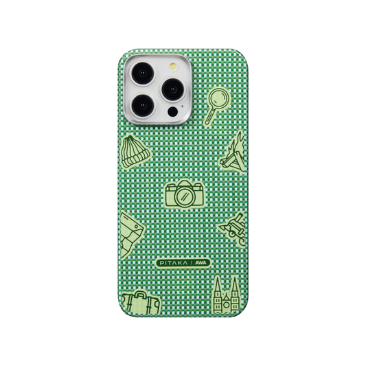PITAKA x AWA - Forest Case for iPhone 15 Pro