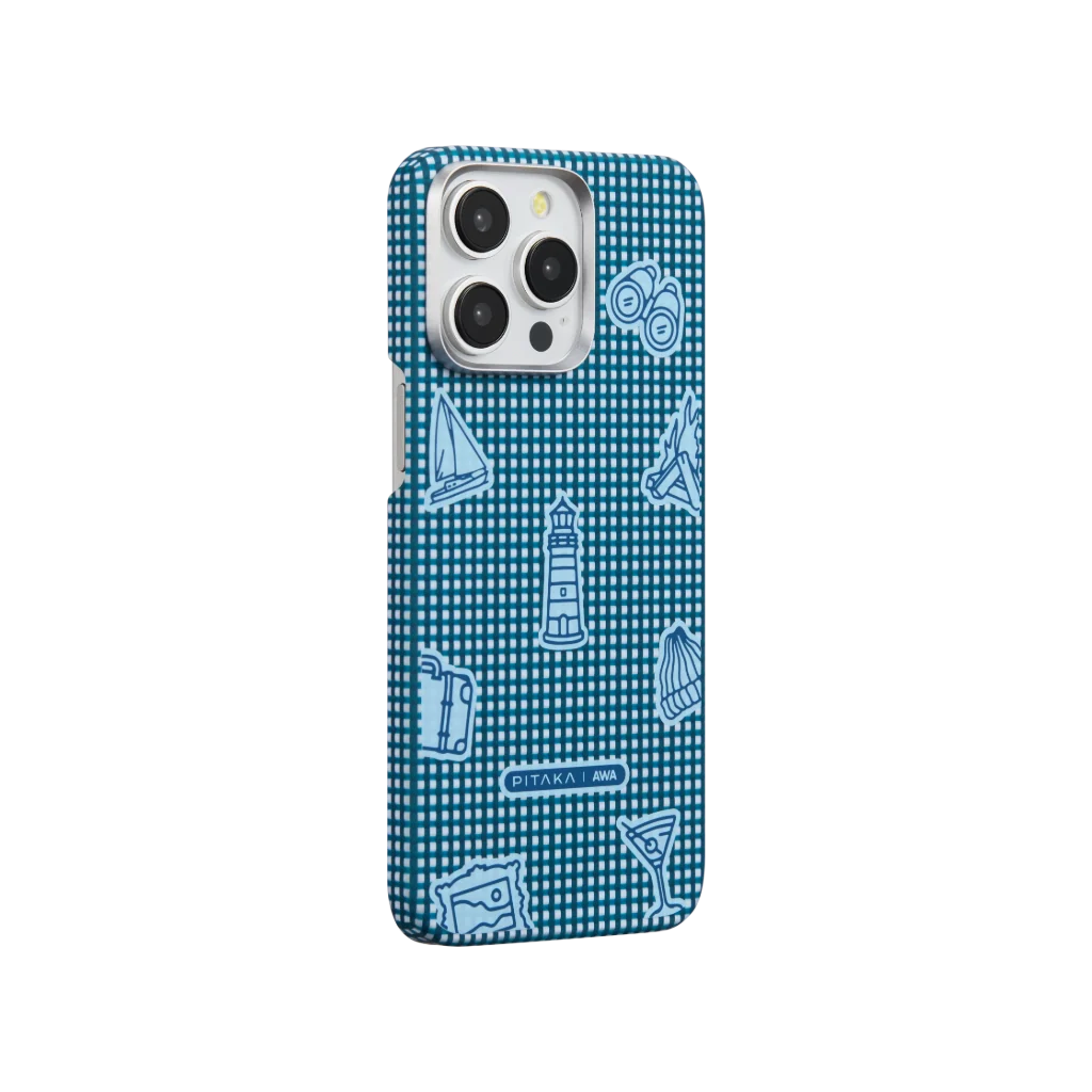 PITAKA x AWA - Ocean Case for iPhone 15 Pro