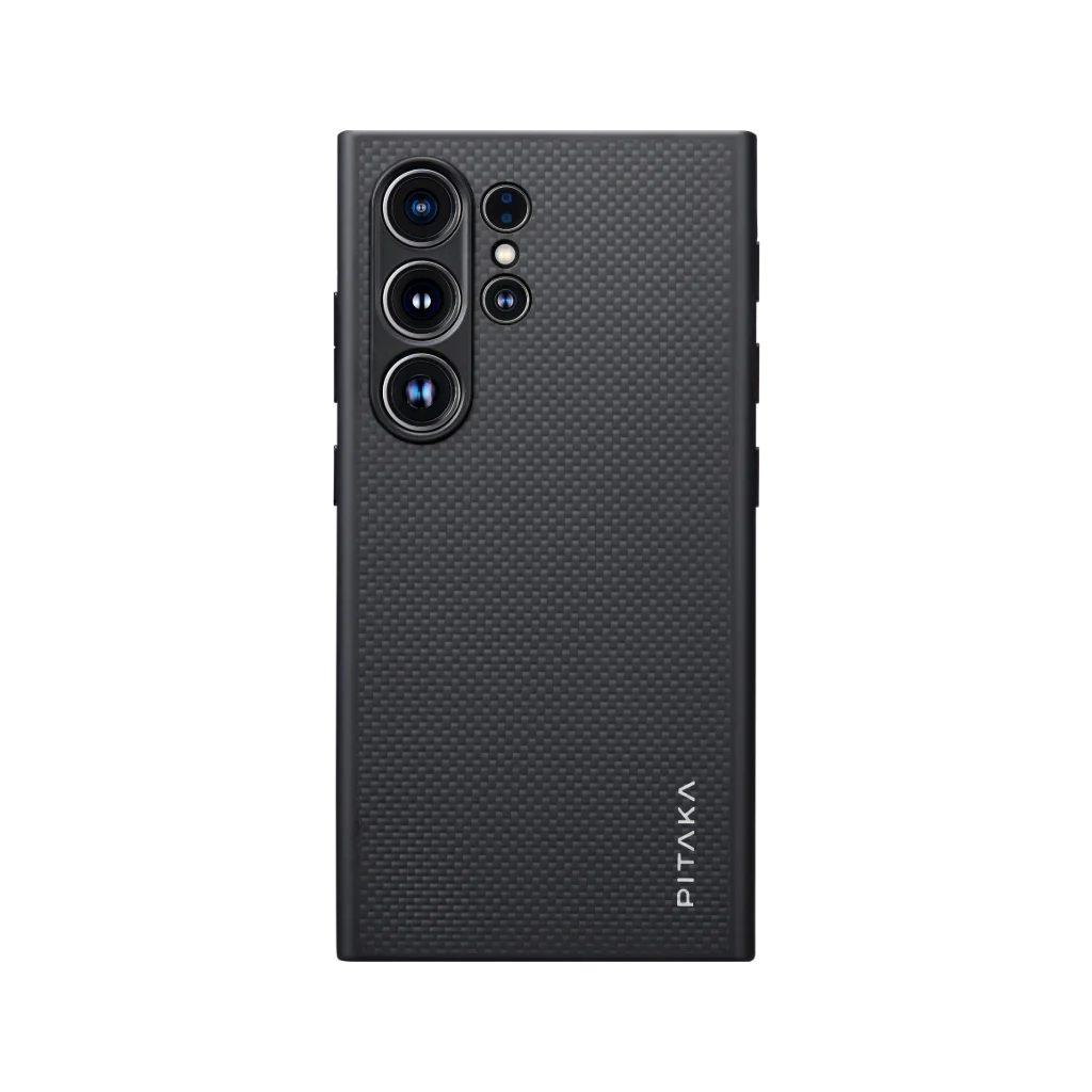 PinButton - Black/Grey Case for Samsung Galaxy S24 Ultra