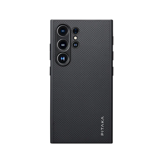 PinButton - Black/Grey Case for Samsung Galaxy S24 Ultra