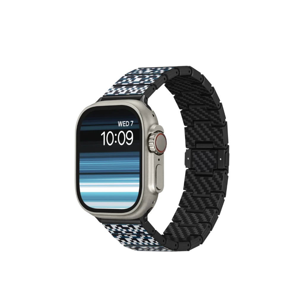 Mosaic ChromaCarbon Band -For Apple Watch