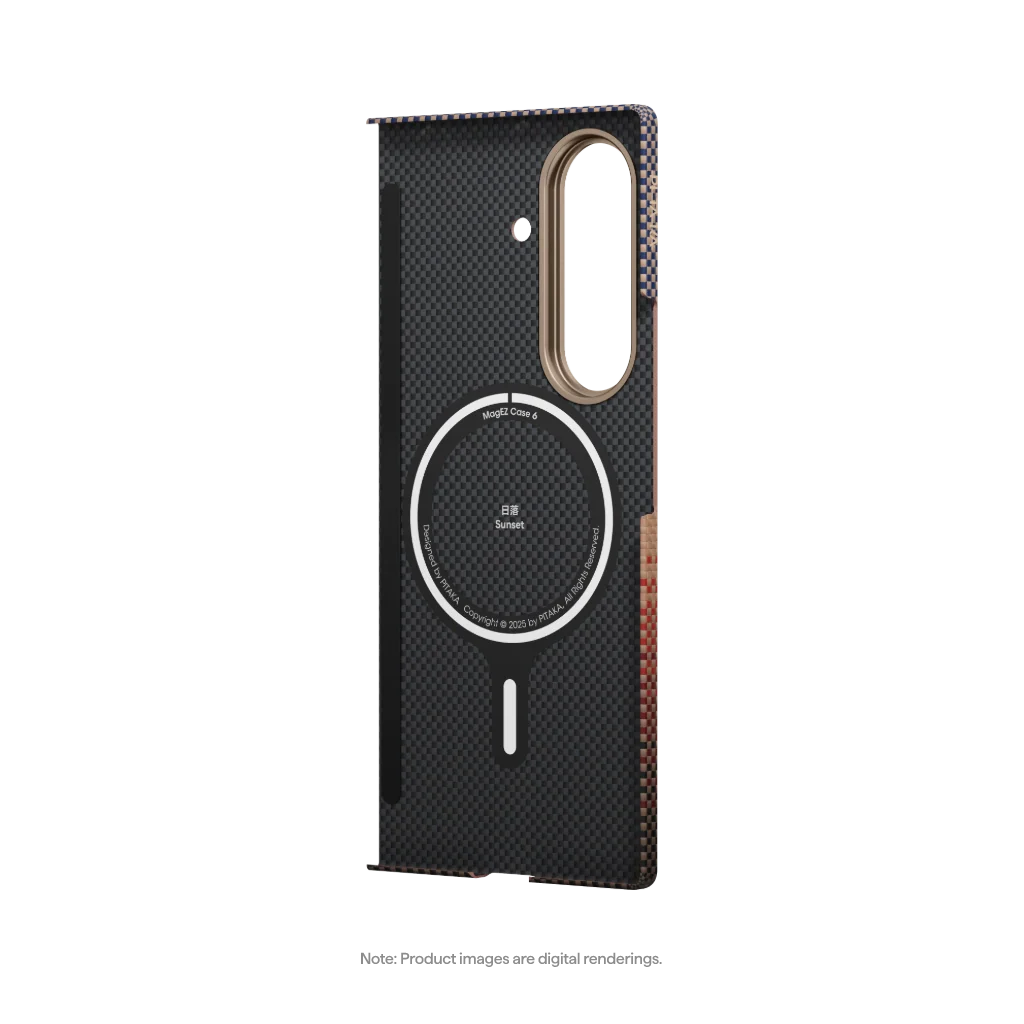 Sunset Galaxy Z Fold7 Ultra-Slim Case