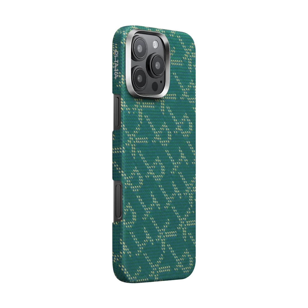 MONOGRAM Ultra Slim - Green & Gold Case