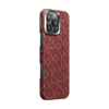 MONOGRAM Ultra Slim - Red & Gold Case for iPhone 16 Pro