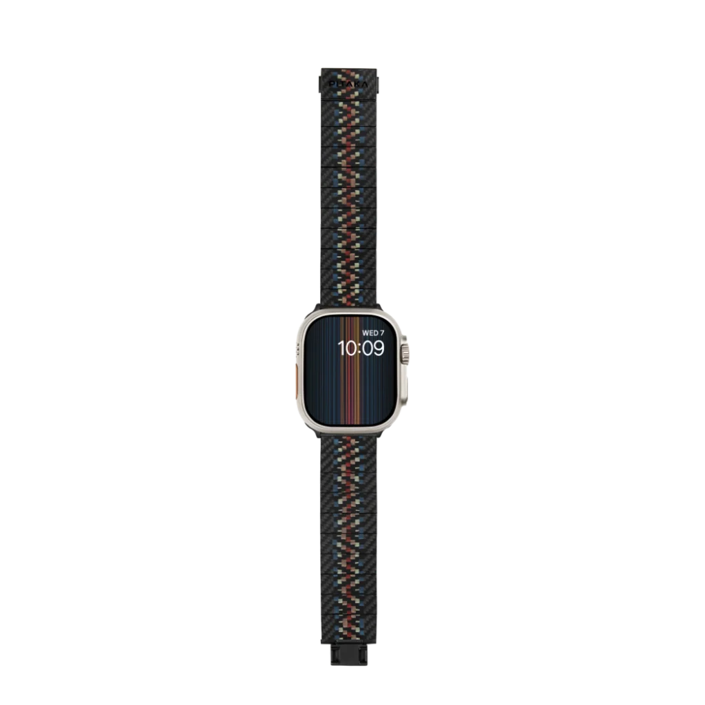 Rhapsody Version Carbon Fiber Watch Band  For Apple Watch