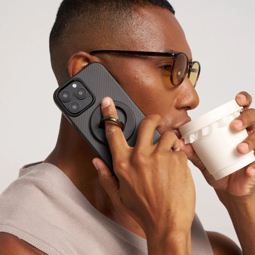 Black & Grey - Military-Grade Protective Case for iPhone 16 Pro Max