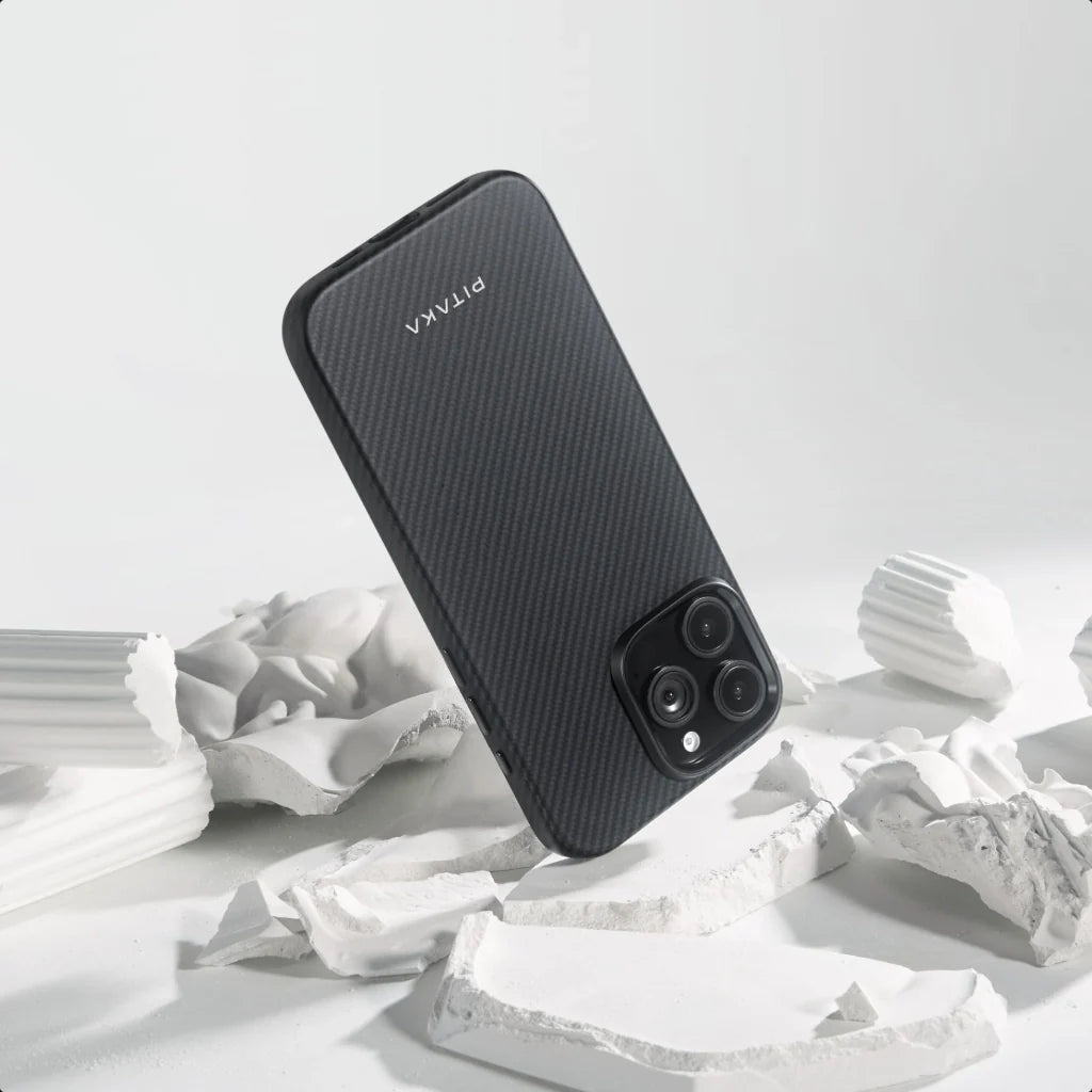 Black & Grey - Military-Grade Protective Case for iPhone 16 Pro Max