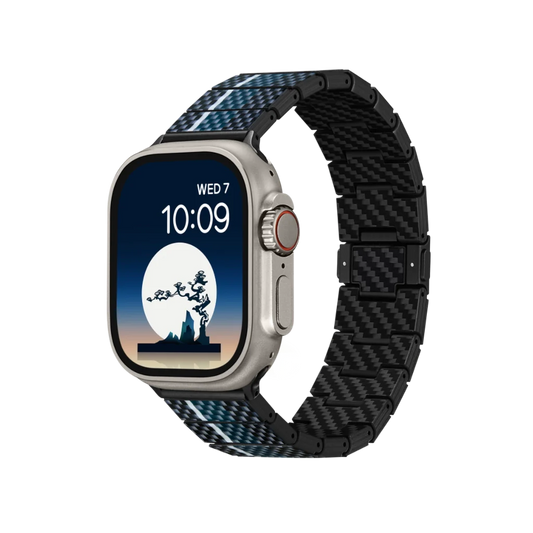 POETRY OF THINGS  ChromaCarbon -for Apple Watch Band