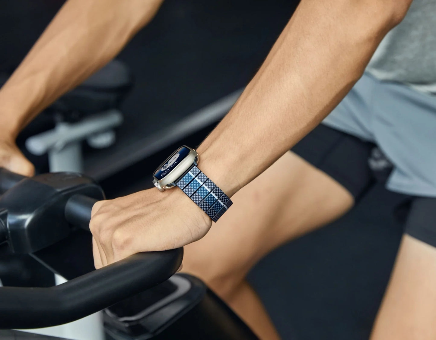 POETRY OF THINGS  ChromaCarbon -for Apple Watch Band