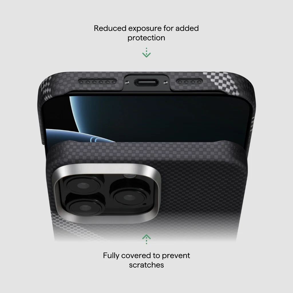 RE-TROS Ultra Slim - Tactile Woven Case for iPhone 16 Pro Max