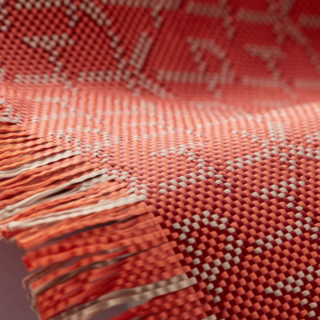 MONOGRAM Ultra Slim  - Red & Gold Case + Magnet Ring Stand