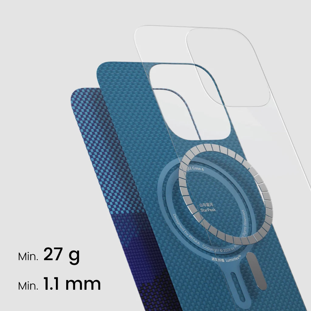 OVER THE HORIZON Ultra Slim - Lumintex Edition Case for iPhone 16 Pro