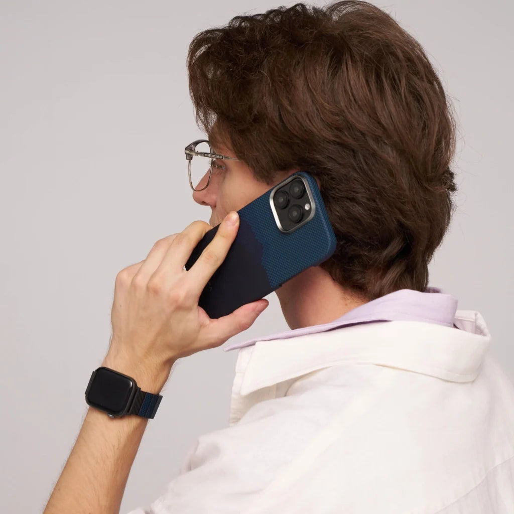 OVER THE HORIZON Ultra Slim - Tactile Woven Case for iPhone 16 Pro