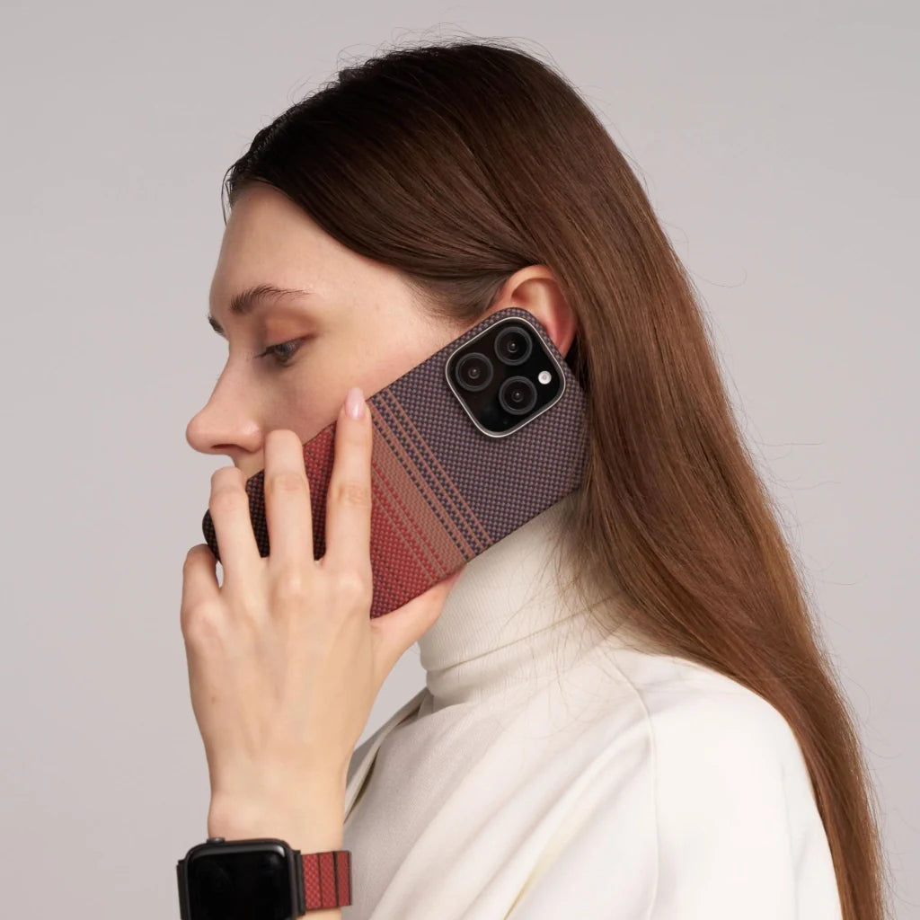 SUNSET Ultra Slim - Tactile Woven Case for iPhone 16 Pro Max