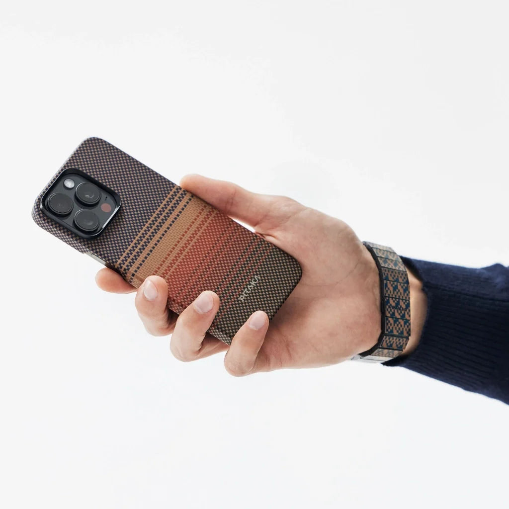 SUNSET  Ultra Slim - Tactile Woven Case for iPhone 15 Pro Max