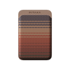 Magnetic Woven Wallet-Sunset