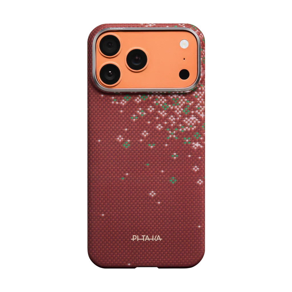 iPhone 17 ProMax PITAKA Daybreak Red (PitaTap™)