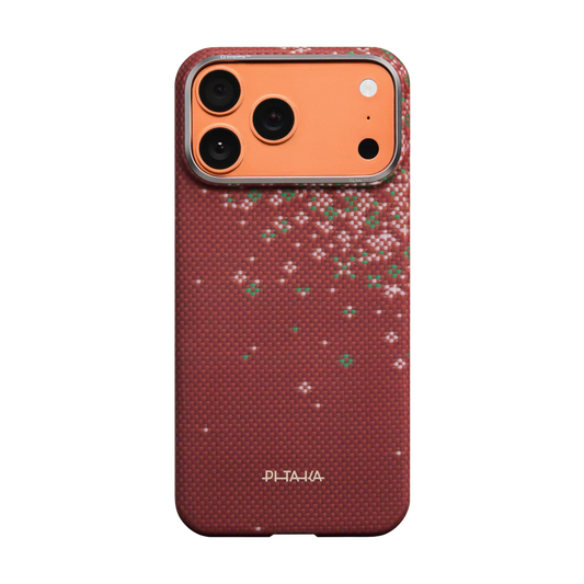 iPhone 17 ProMax PITAKA Daybreak Red (PitaTap™)