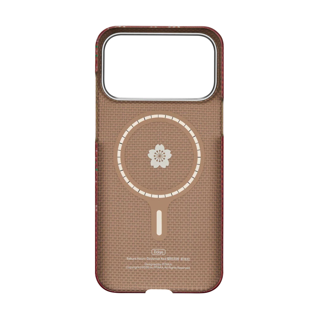 iPhone 17 ProMax PITAKA Daybreak Red (PitaTap™)