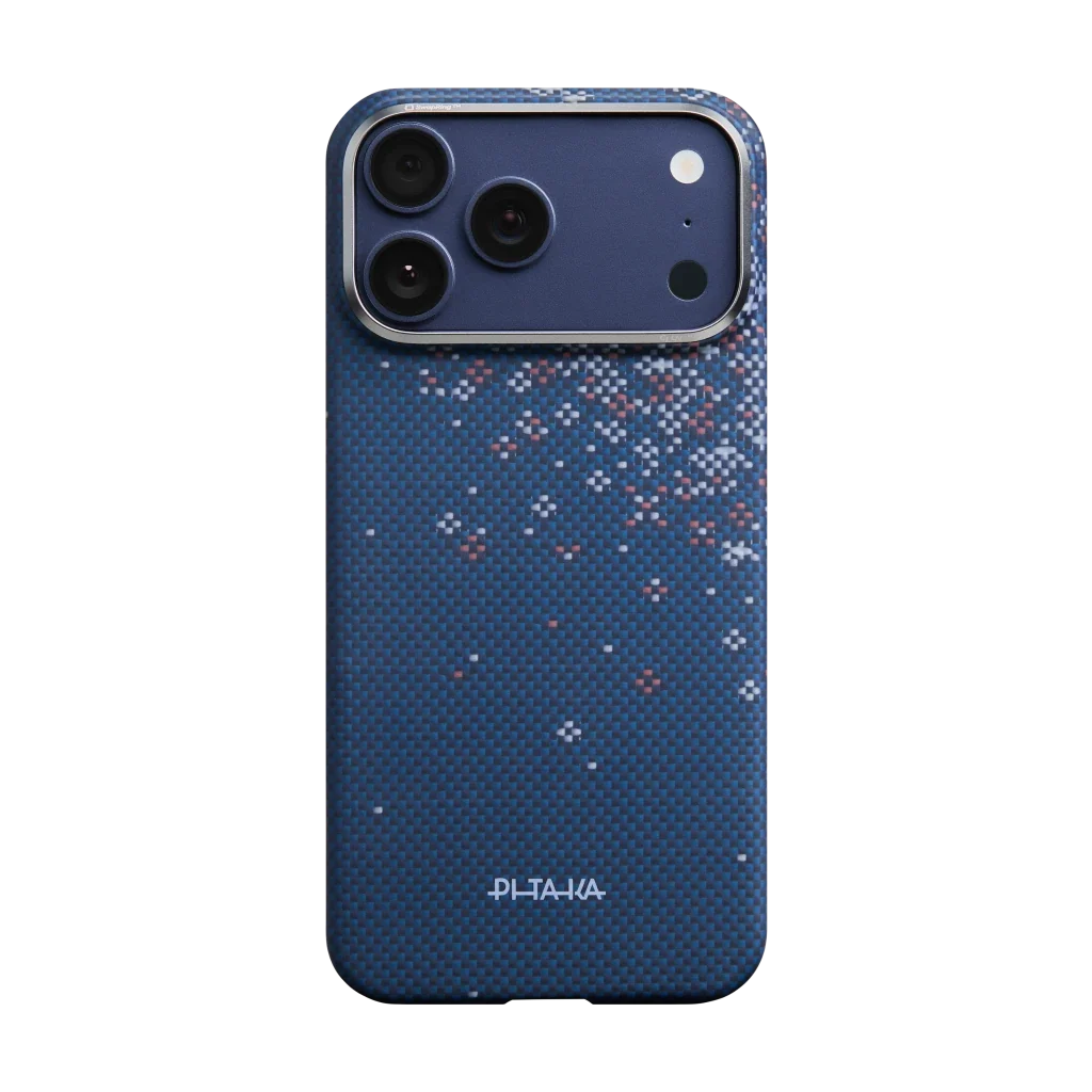 iPhone 17 ProMax Pitaka Sakura Nightfall Blue