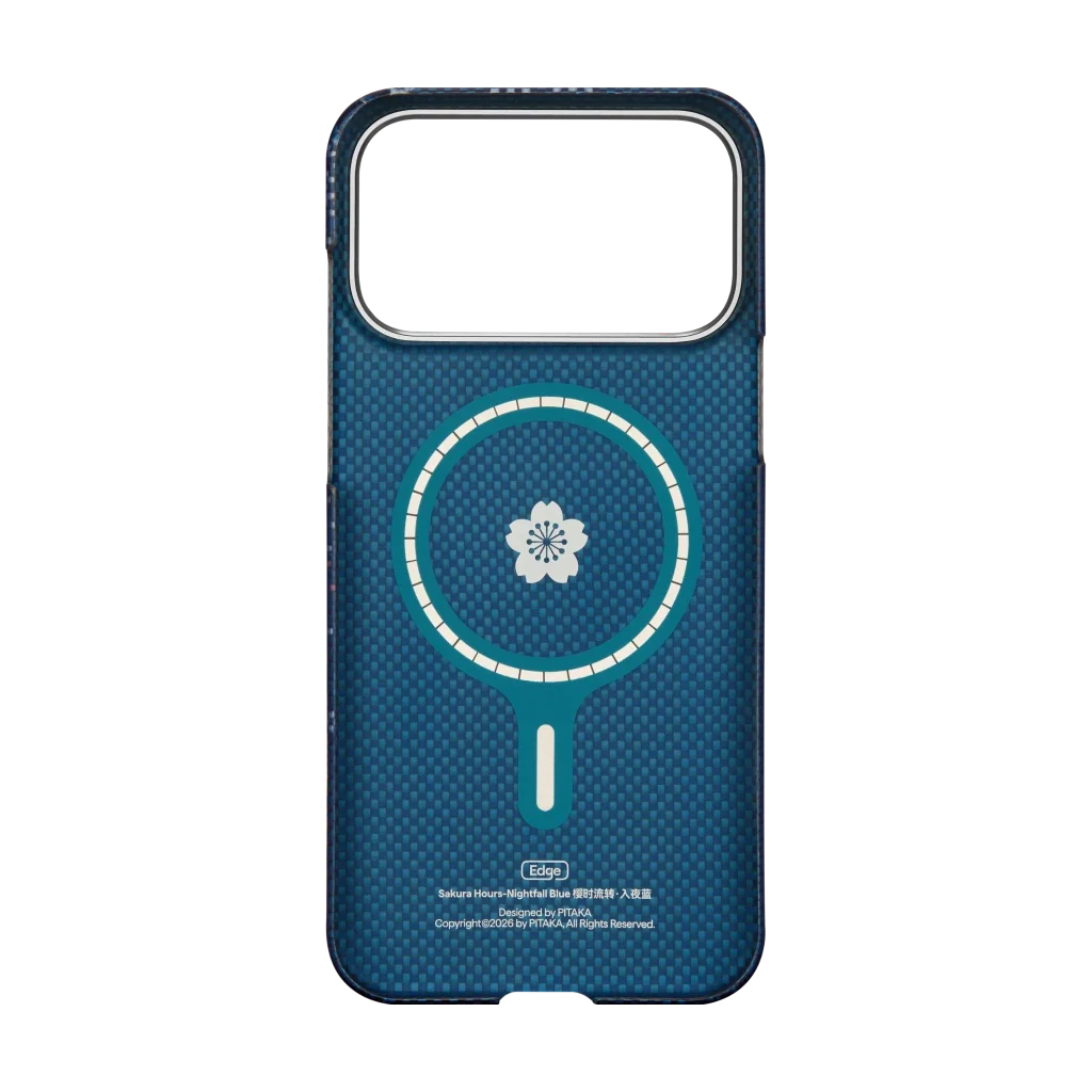 iPhone 17 ProMax Pitaka Sakura Nightfall Blue