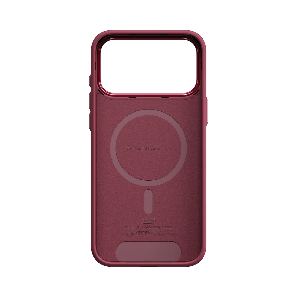 iPhone 18 Pro Summa Case Argyle Burgundy