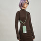 1 to 3 Phone Strap - Forest Green