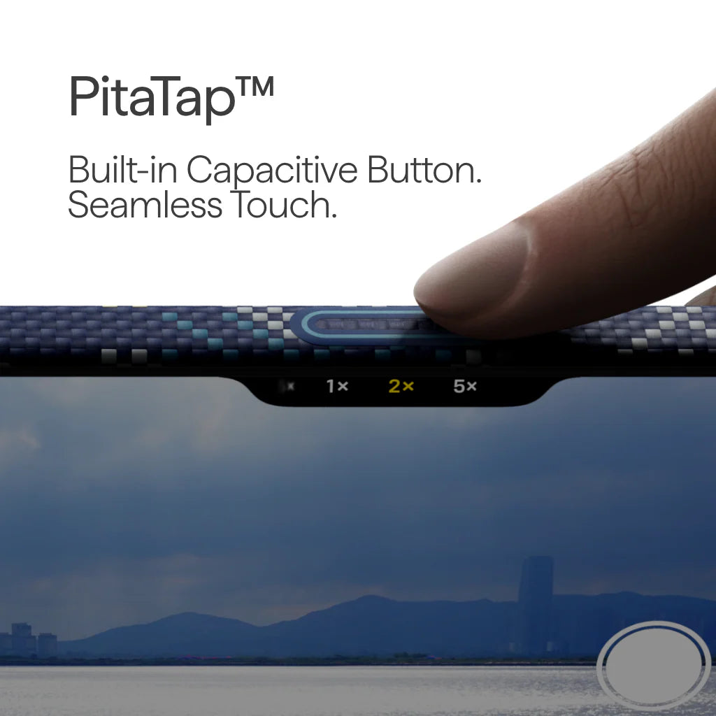 Threads of Winter -Blue Case per iP 17ProMax