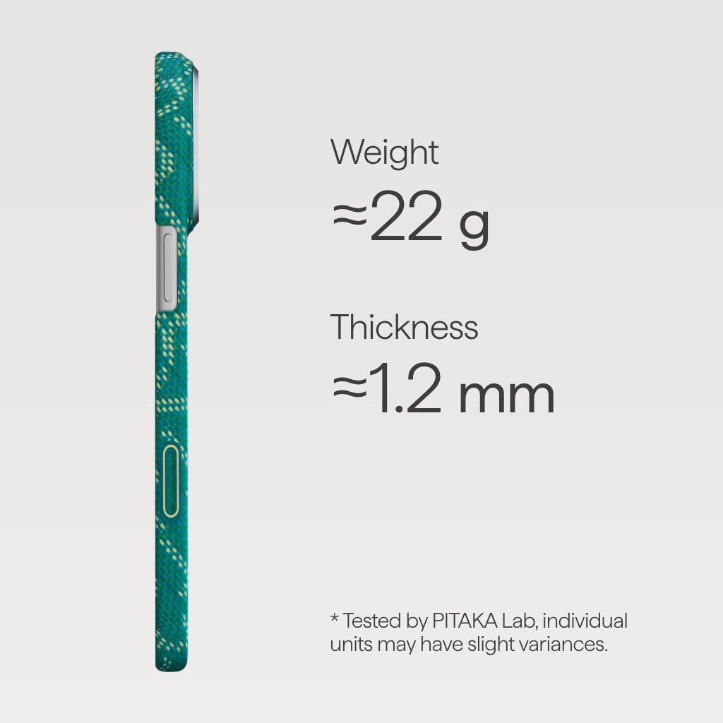 MONOGRAM Ultra Slim - Red & Green Case for iPhone 17ProMax