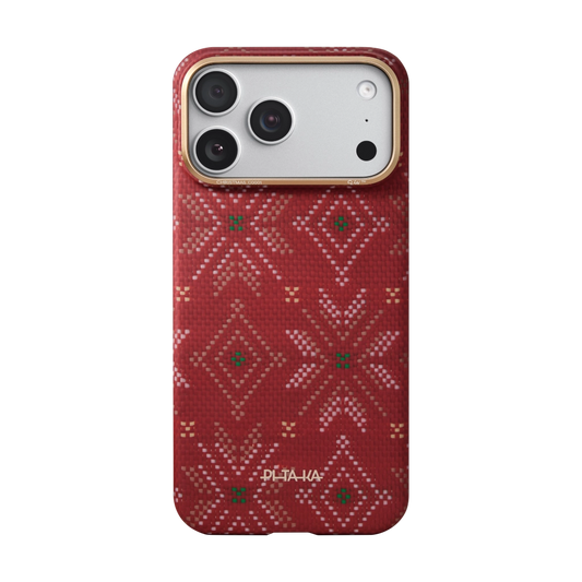 Threads of Winter -Red Case per iP 17ProMax
