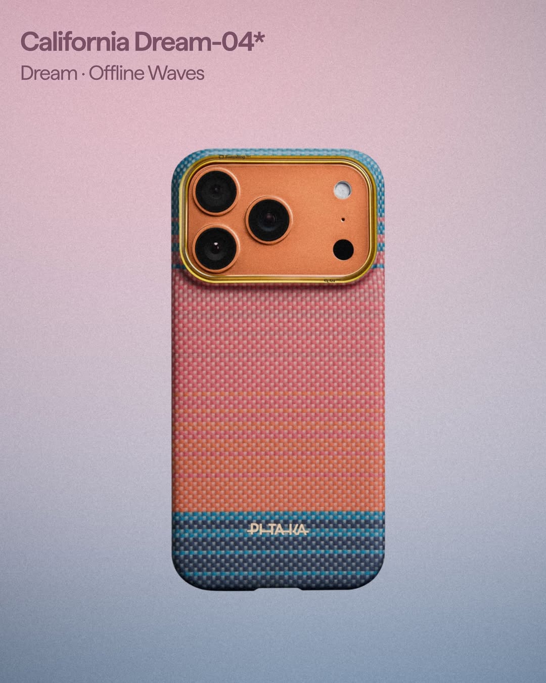 iPhone 17 Pro Max Edge Case California Dream-04 (PitaTap™)