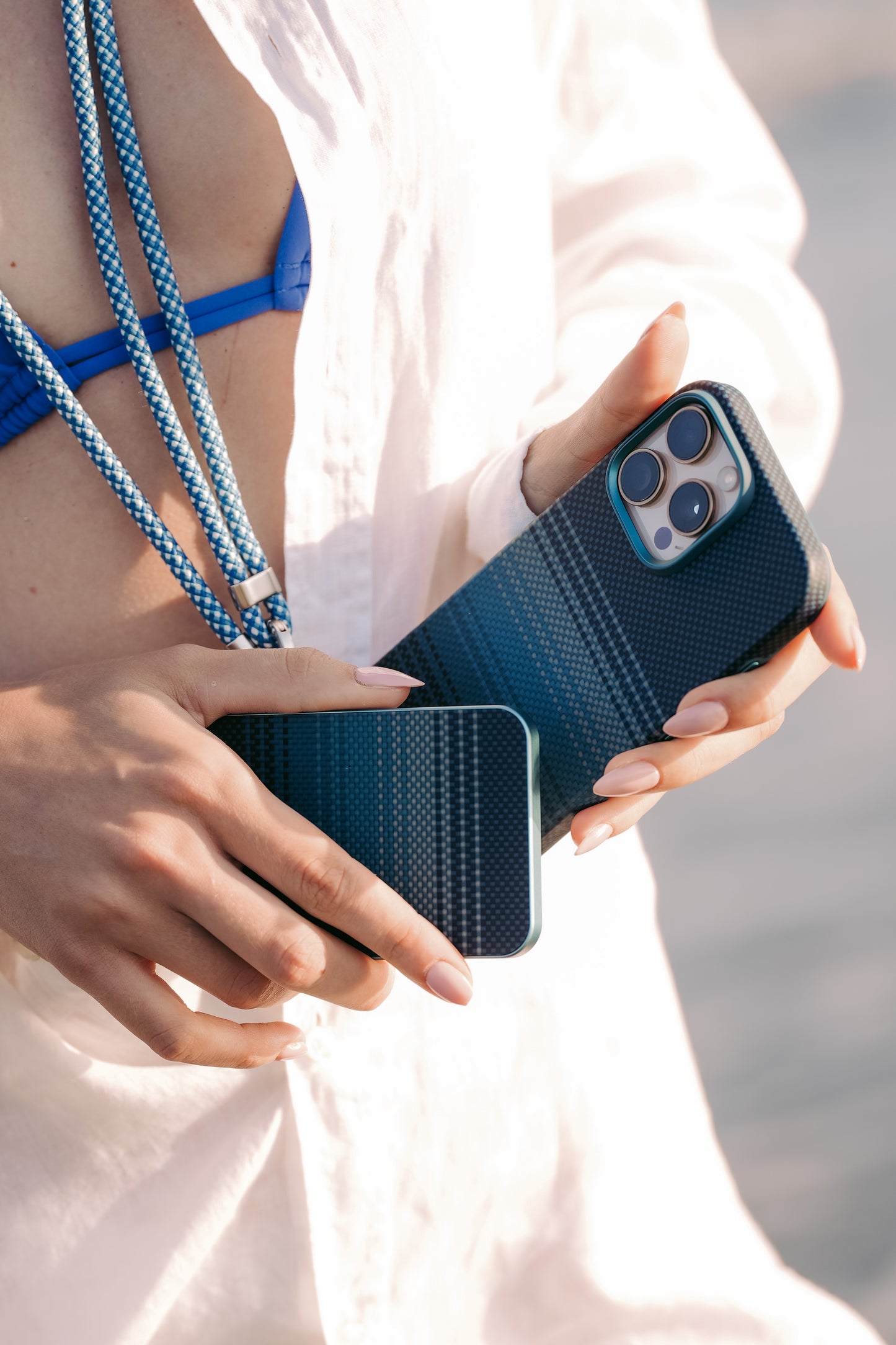 Pitaka Case+ Power Bank/Classic- Moonrise- Sunset