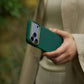 iPhone 18 Pro Edge Case  Tidal Blue (PitaTap™)
