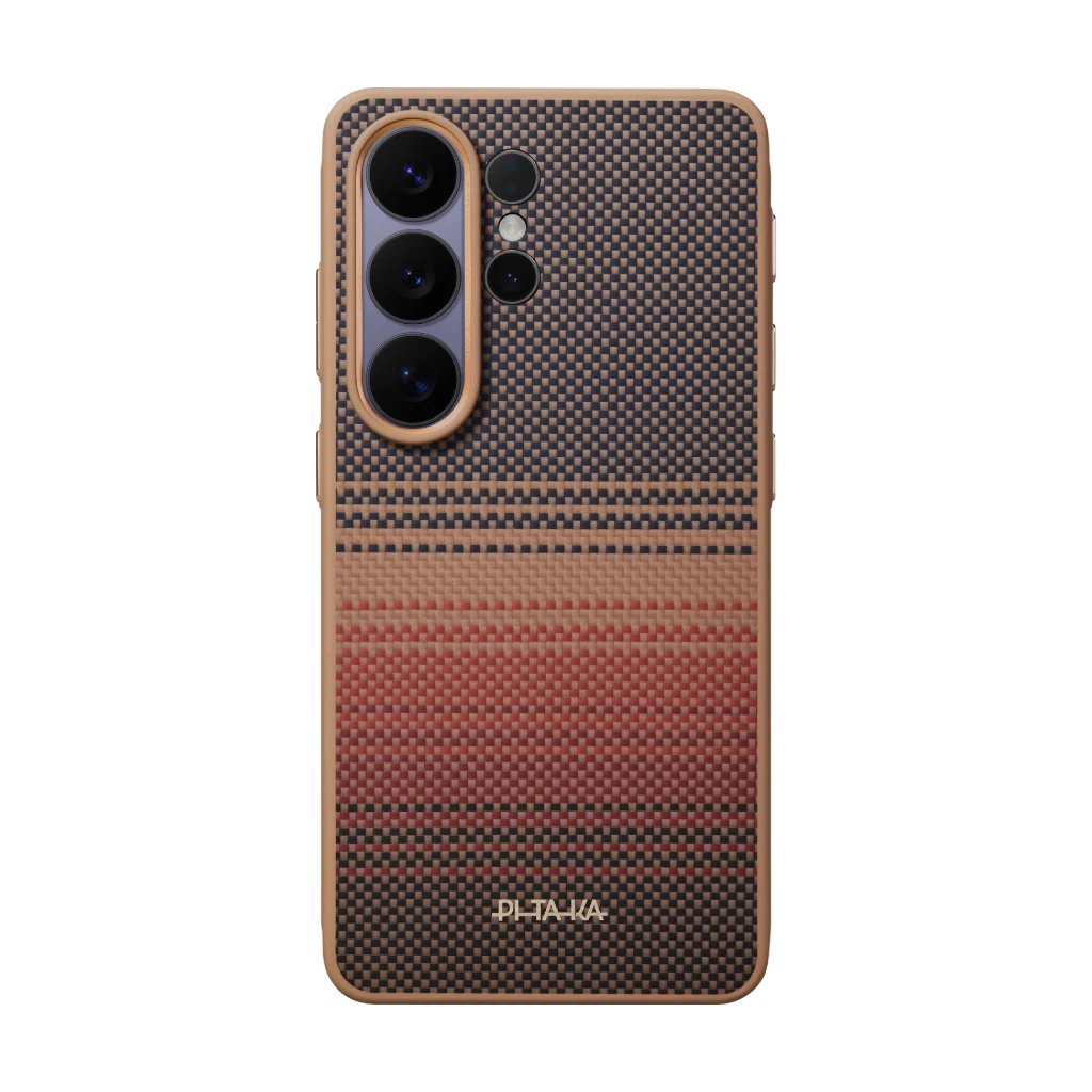 PITAKA Military Grade Case me Aaron Button Sunset Galaxy S26Ultra