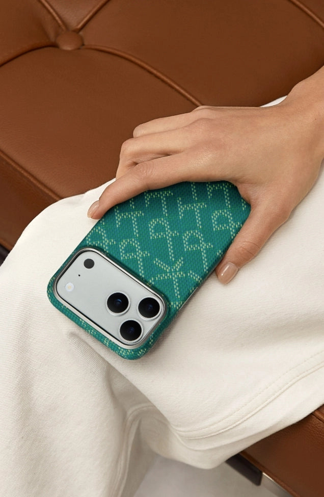 MONOGRAM Ultra Slim - Red & Green Case for iPhone 17ProMax