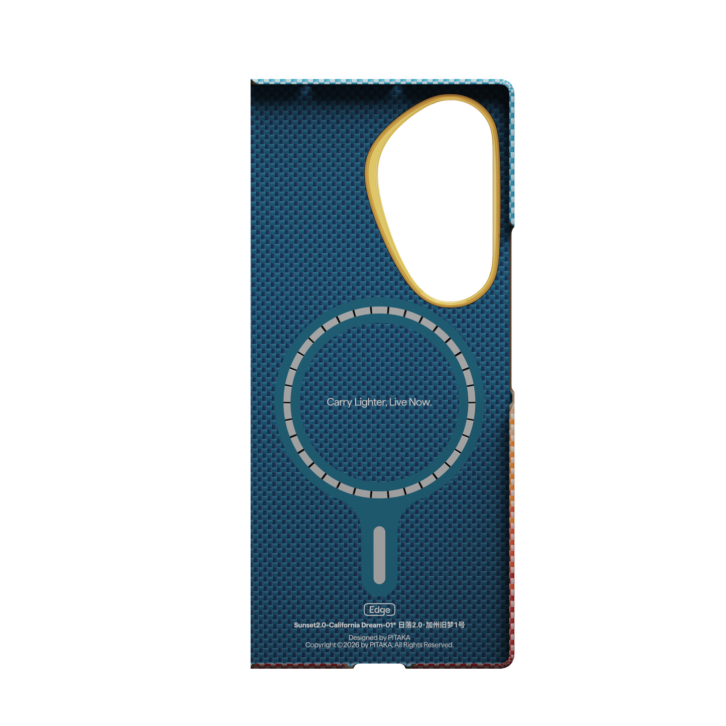 Sunset California 01* Galaxy ZFold 8 Ultra Edge Case